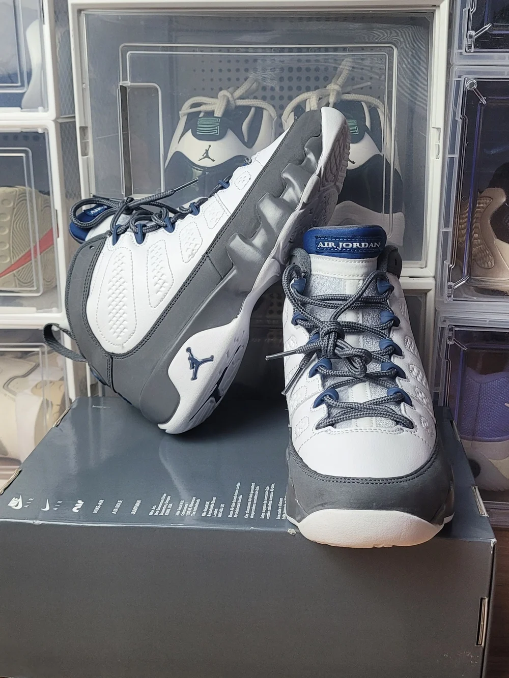 jordan 9 flint grey Size 5.5 Y Boys